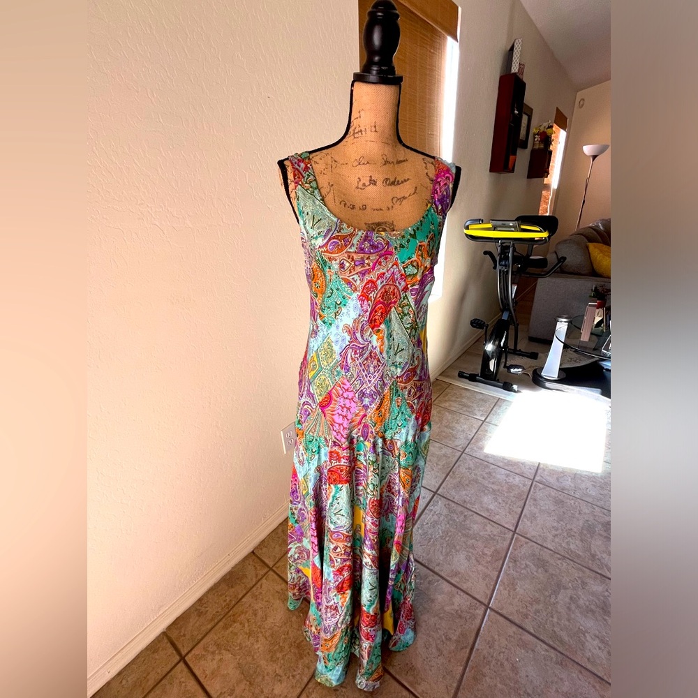 Sundance patterned dress size L